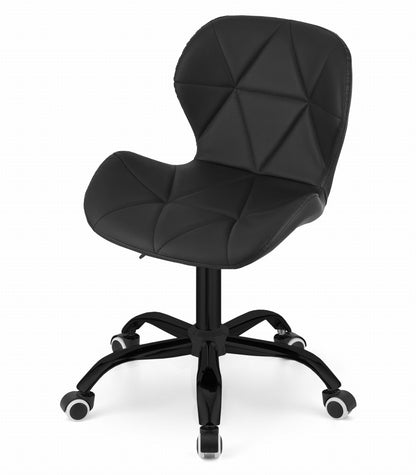 Chaise pivotante pour chambre d'enfant ou bureau réglable en hauteur Hauteur d'assise ergonomique, base à 5 rayons sur roulettes en caoutchouc pour une mobilité fluide Rotation à 360 degrés