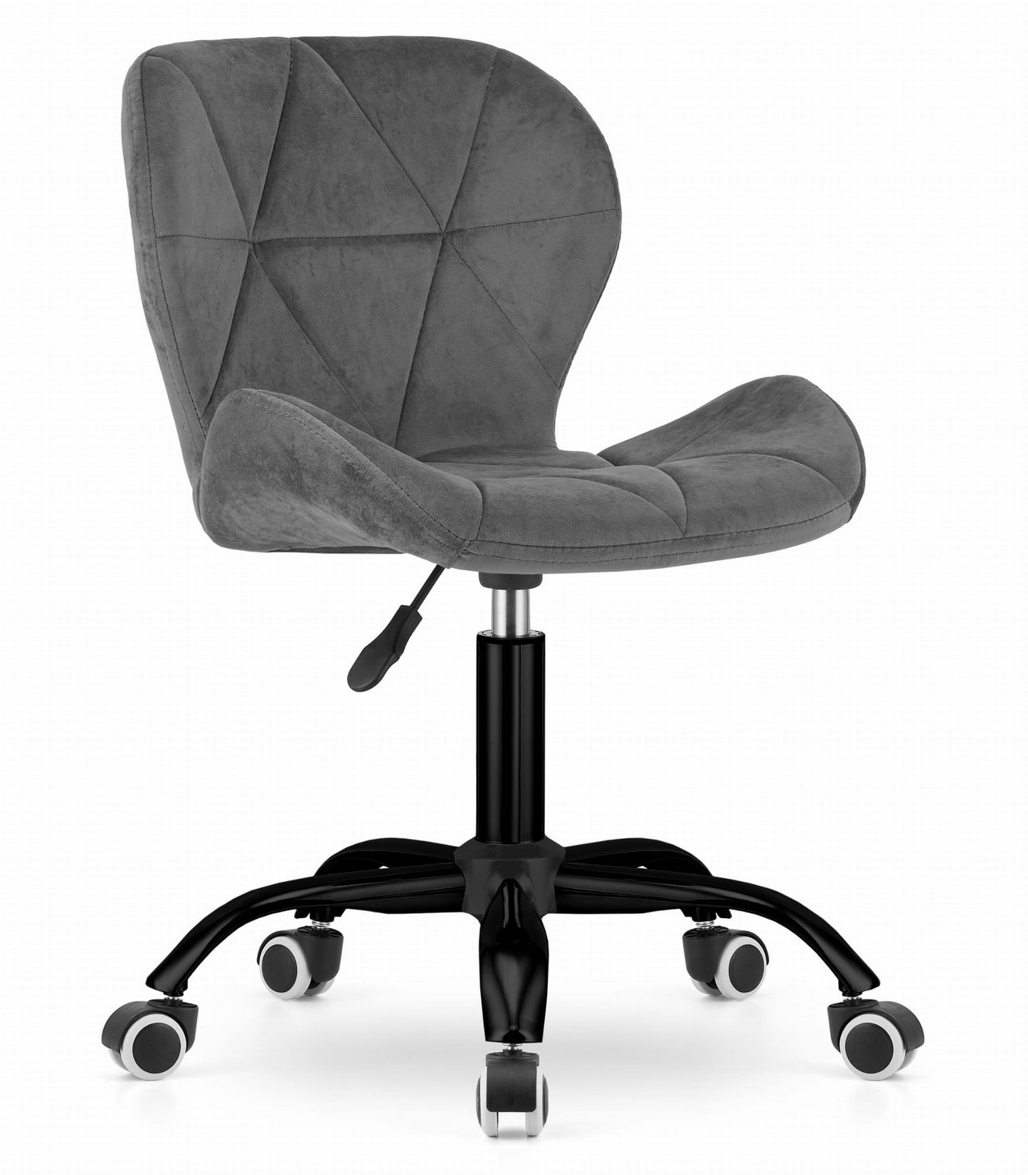 Chaise pivotante pour chambre d'enfant ou bureau réglable en hauteur Hauteur d'assise ergonomique, base à 5 rayons sur roulettes en caoutchouc pour une mobilité fluide Rotation à 360 degrés