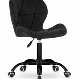 Drehstuhl für Kinderzimmer oder Büro höhenverstellbar Ergonomischer Sitzhöhe, 5-Speichen-Fußkreuz auf Gummirädern für reibungslose Mobilität 360-Grad-Drehung