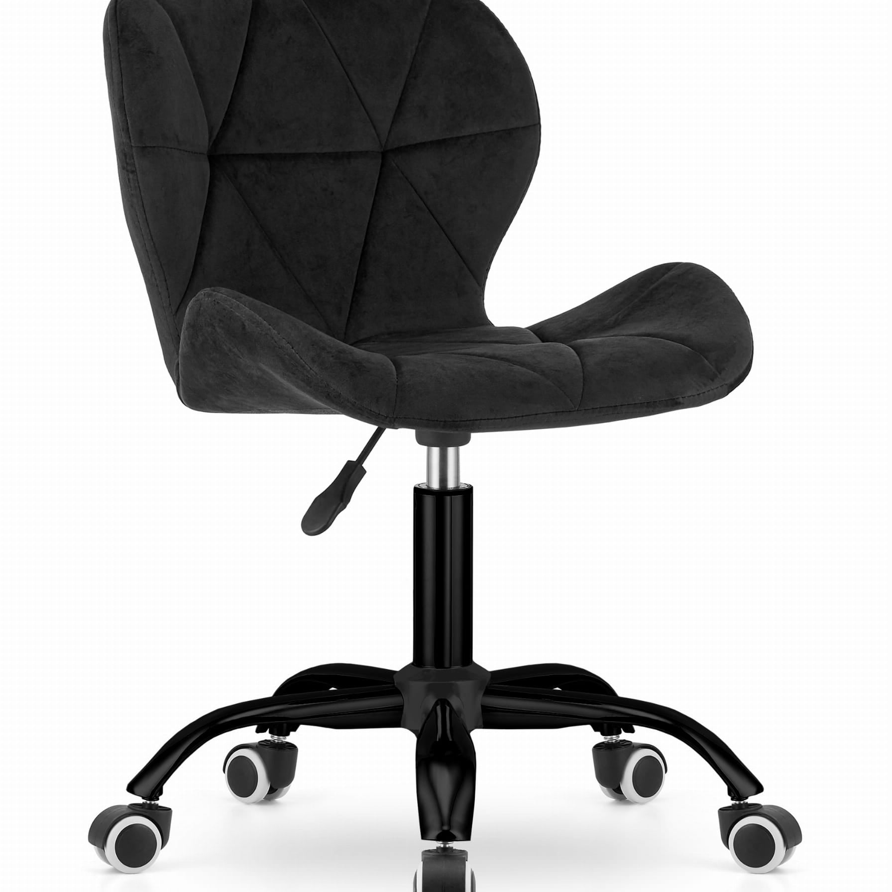 Chaise pivotante pour chambre d'enfant ou bureau réglable en hauteur Hauteur d'assise ergonomique, base à 5 rayons sur roulettes en caoutchouc pour une mobilité fluide Rotation à 360 degrés