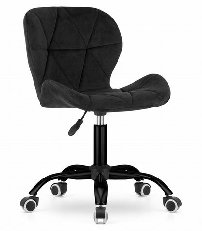 Chaise pivotante pour chambre d'enfant ou bureau réglable en hauteur Hauteur d'assise ergonomique, base à 5 rayons sur roulettes en caoutchouc pour une mobilité fluide Rotation à 360 degrés