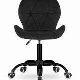 Drehstuhl für Kinderzimmer oder Büro höhenverstellbar Ergonomischer Sitzhöhe, 5-Speichen-Fußkreuz auf Gummirädern für reibungslose Mobilität 360-Grad-Drehung