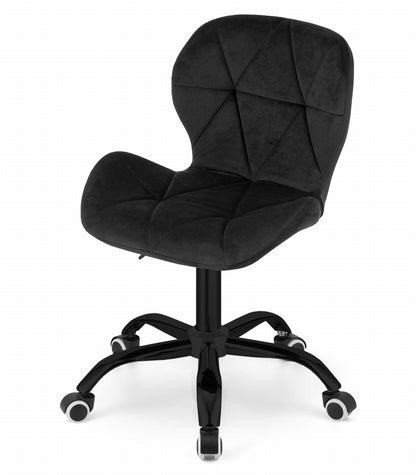 Chaise pivotante pour chambre d'enfant ou bureau réglable en hauteur Hauteur d'assise ergonomique, base à 5 rayons sur roulettes en caoutchouc pour une mobilité fluide Rotation à 360 degrés