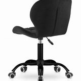 Drehstuhl für Kinderzimmer oder Büro höhenverstellbar Ergonomischer Sitzhöhe, 5-Speichen-Fußkreuz auf Gummirädern für reibungslose Mobilität 360-Grad-Drehung