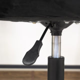 Drehstuhl für Kinderzimmer oder Büro höhenverstellbar Ergonomischer Sitzhöhe, 5-Speichen-Fußkreuz auf Gummirädern für reibungslose Mobilität 360-Grad-Drehung
