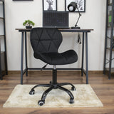 Drehstuhl für Kinderzimmer oder Büro höhenverstellbar Ergonomischer Sitzhöhe, 5-Speichen-Fußkreuz auf Gummirädern für reibungslose Mobilität 360-Grad-Drehung