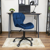 Drehstuhl für Kinderzimmer oder Büro höhenverstellbar Ergonomischer Sitzhöhe, 5-Speichen-Fußkreuz auf Gummirädern für reibungslose Mobilität 360-Grad-Drehung