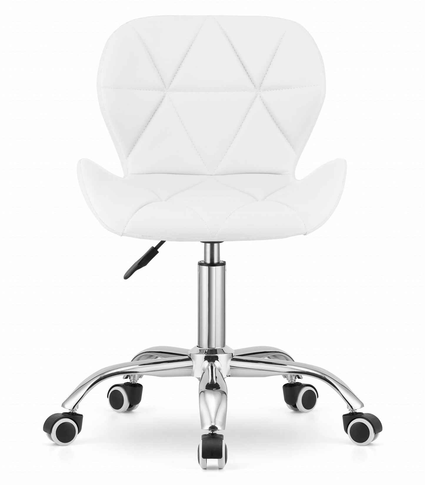 Chaise pivotante chaise de bureau chaise de bureau rembourrée en simili cuir ou velours | Réglable en hauteur avec siège ergonomique