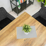 Esszimmerstuhl Küchenstuhl Bürostuhl ergonomischer Stuhl, Samt gepolstert, perfekt für Wohnzimmer, Büro, Schlafzimmer oder Esszimmer, maximale Belastung 120 kg schwarze Metallbeine