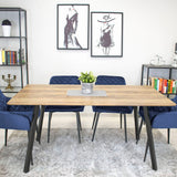 Esszimmerstuhl Küchenstuhl Bürostuhl ergonomischer Stuhl, Samt gepolstert, perfekt für Wohnzimmer, Büro, Schlafzimmer oder Esszimmer, maximale Belastung 120 kg schwarze Metallbeine