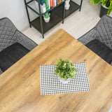 Esszimmerstuhl Küchenstuhl Bürostuhl ergonomischer Stuhl, Samt gepolstert, perfekt für Wohnzimmer, Büro, Schlafzimmer oder Esszimmer, maximale Belastung 120 kg schwarze Metallbeine