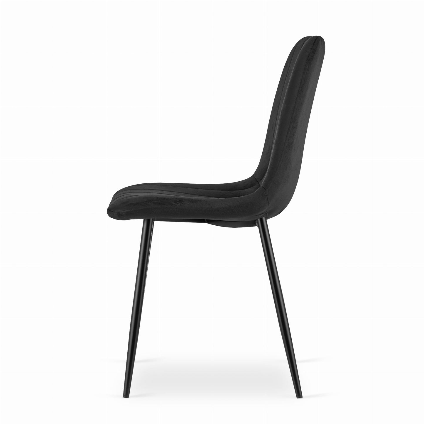 Ensemble de 1, 2 ou 4 chaises tapissées, chaises de salle à manger, chaises de salon, tapissées, disponible en plusieurs coloris