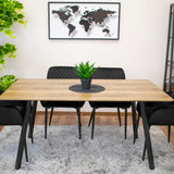 Chaise rembourrée, chaise de salle à manger, chaise de salon, chaise ergonomique matelassée avec revêtement en velours et structure en métal - parfaite pour le salon, le bureau, la chambre à coucher, la salle à manger