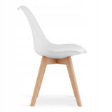 Esszimmerset mit Esstisch 120x80 cm und 4 Stühlen Rechteckiger Tisch Esstisch mit 4 ergonomischen Stühlen Komplettset Ideal für Wohnzimmer, Küche oder Esszimmer - Modernes Design, hochwertig