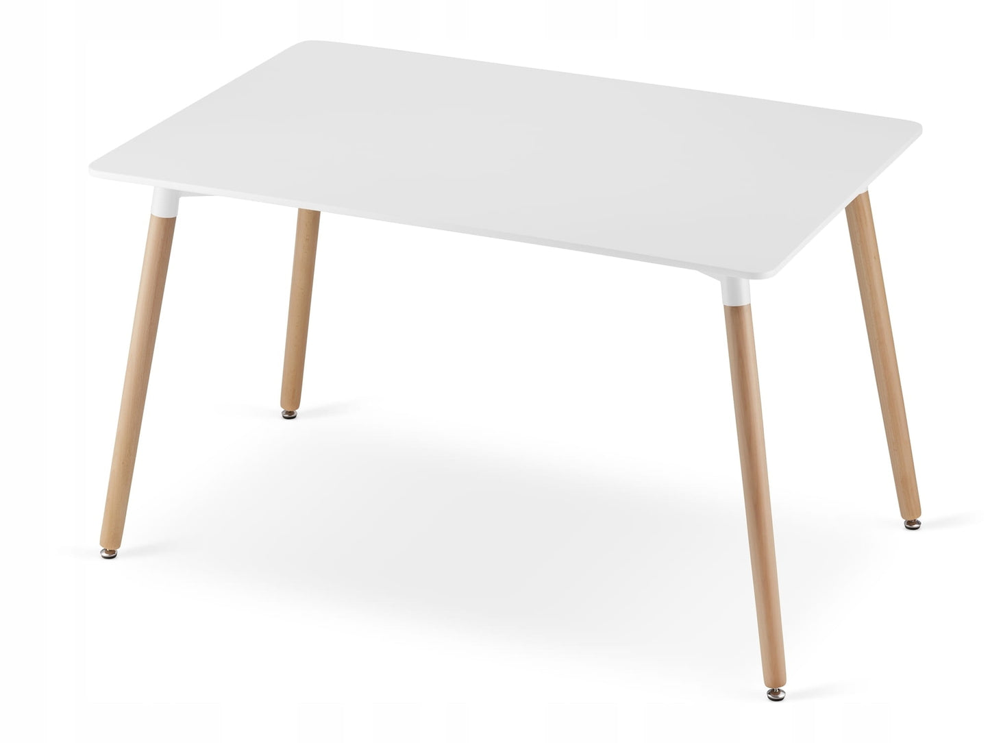 Esszimmerset mit Esstisch 120x80 cm und 4 Stühlen Rechteckiger Tisch Esstisch mit 4 ergonomischen Stühlen Komplettset Ideal für Wohnzimmer, Küche oder Esszimmer - Modernes Design, hochwertig