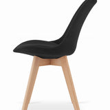 Esszimmerset mit Esstisch 120x80 cm und 4 Stühlen Rechteckiger Tisch Esstisch mit 4 ergonomischen Stühlen Komplettset Ideal für Wohnzimmer, Küche oder Esszimmer - Modernes Design, hochwertig