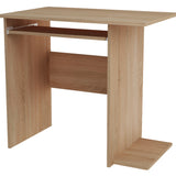 Schreibtisch mit Regalen stabil Computertisch – 74x 80 x 50 cm – Ideal für Home Office, Schlafzimmer, Wohnzimmer oder Kinderzimmer, aus langlebiger laminierter Platte mit matter Oberfläche