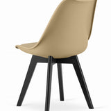 Chaise de salle à manger chaise de salon 4x, 2x ou 1x, chaise coque confortable et stable en 11 couleurs différentes