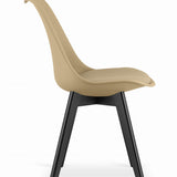 Chaise de salle à manger chaise de salon 4x, 2x ou 1x, chaise coque confortable et stable en 11 couleurs différentes