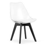 Chaise de salle à manger chaise de salon 4x, 2x ou 1x, chaise coque confortable et stable en 11 couleurs différentes