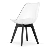 Chaise de salle à manger chaise de salon 4x, 2x ou 1x, chaise coque confortable et stable en 11 couleurs différentes