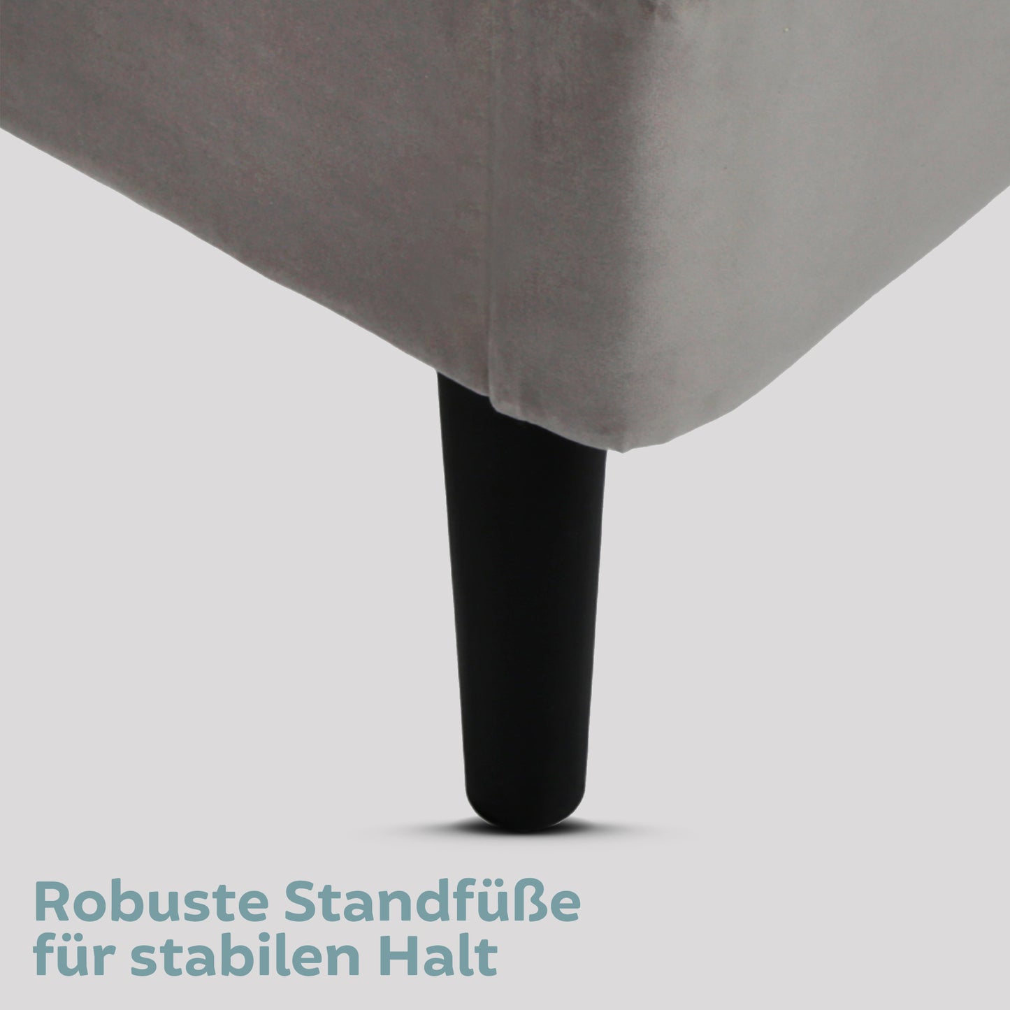 Bett 140x200 und 160x200 cm, Polsterbett mit Lattenrost, Bettgestell 140x200 & 160x200 cm, Doppelbett mit weichem Cord & Samt bezug und gepolstertem Kopfteil, robustes Gestell, hoher Liegekomfort