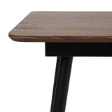 Esstisch ausziehbar, moderner Tisch Küchentisch, mit Klappverlängerung für schnelles Ausziehen von 120 cm auf 160 cm, Esszimmertisch mit Metallbeinen für 4-6 Personen | 120-160x80x75 cm (LxBxH)