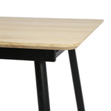 Esstisch ausziehbar, moderner Tisch Küchentisch, mit Klappverlängerung für schnelles Ausziehen von 120 cm auf 160 cm, Esszimmertisch mit Metallbeinen für 4-6 Personen | 120-160x80x75 cm (LxBxH)