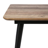 Esstisch ausziehbar, moderner Tisch Küchentisch, mit Klappverlängerung für schnelles Ausziehen von 120 cm auf 160 cm, Esszimmertisch mit Metallbeinen für 4-6 Personen | 120-160x80x75 cm (LxBxH)