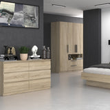 Kommode mit Schubladen, Schlafzimmer Flur Nachttisch, Schrank, Sideboard, Highboard