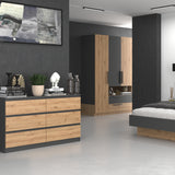 Kommode mit Schubladen, Schlafzimmer Flur Nachttisch, Schrank, Sideboard, Highboard