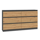 Kommode mit Schubladen, Schlafzimmer Flur Nachttisch, Schrank, Sideboard, Highboard