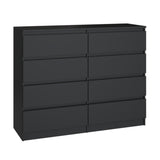 Kommode mit Schubladen, Schlafzimmer Flur Nachttisch, Schrank, Sideboard, Highboard