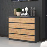 Kommode mit Schubladen, Schlafzimmer Flur Nachttisch, Schrank, Sideboard, Highboard