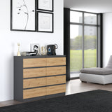 Kommode mit Schubladen, Schlafzimmer Flur Nachttisch, Schrank, Sideboard, Highboard