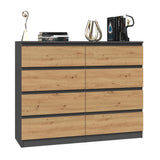 Kommode mit Schubladen, Schlafzimmer Flur Nachttisch, Schrank, Sideboard, Highboard