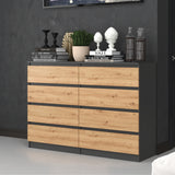 Kommode mit Schubladen, Schlafzimmer Flur Nachttisch, Schrank, Sideboard, Highboard