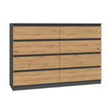 Kommode mit Schubladen, Schlafzimmer Flur Nachttisch, Schrank, Sideboard, Highboard