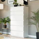 Kommode, Sideboard, Kommode mit Schubladen und optional Türen, Robuste laminierte Holzplatten mit PVC-Kanten