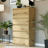 Kommode, Sideboard, Kommode mit Schubladen und optional Türen, Robuste laminierte Holzplatten mit PVC-Kanten