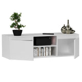 TV-Schrank, Lowboard, Fernsehschrank | Mit 2 Türen und 1 Einlegeboden | Funktional und langlebig | 120x40x36 cm (BxTxH)