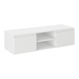 TV-Schrank, Lowboard, Fernsehschrank | Mit 2 Türen und 1 Einlegeboden | Funktional und langlebig | 120x40x36 cm (BxTxH)