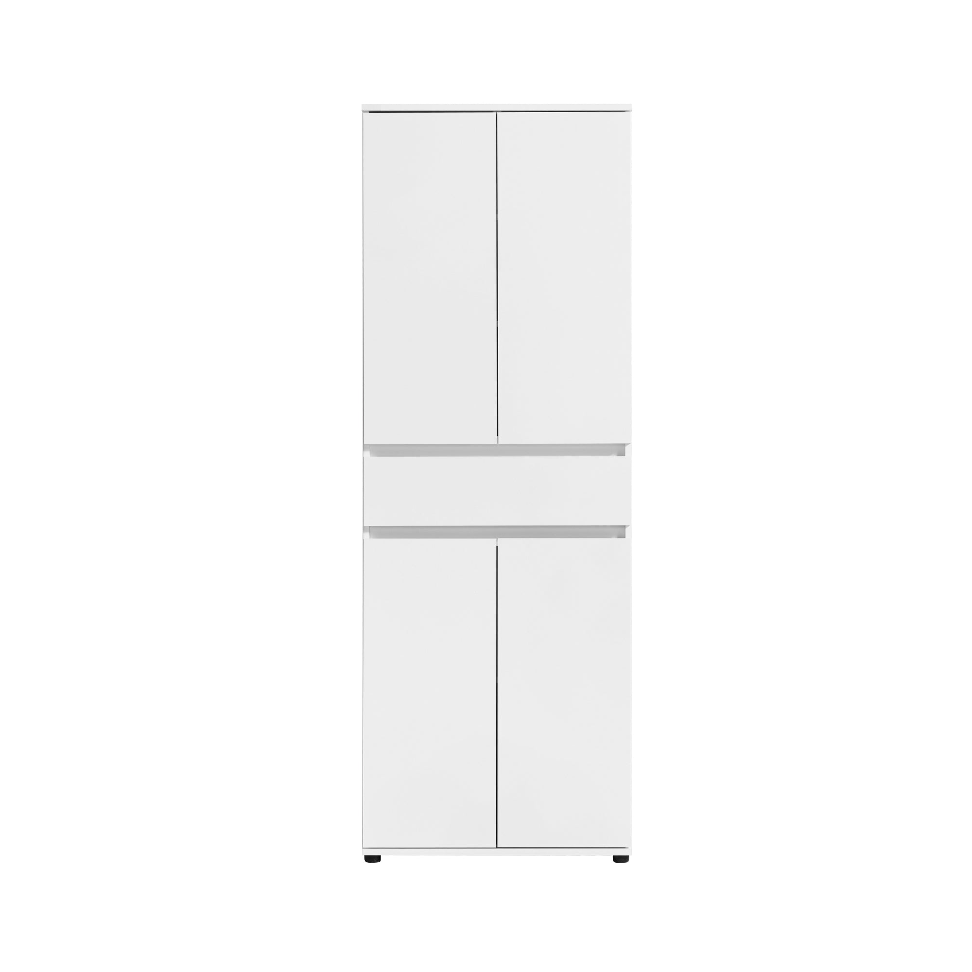 Schrank 60 cm breit mit 4 Türen & Schublade