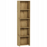 Regal 40 & 80 cm Breite, Bücherregal, Holzregal | Mit 4 Ablagen | Funktional & Modern