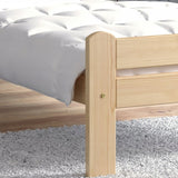 Bett, Bettrahmen, Einzelbett, Holzbett | Massivholz Kiefer | Stabil & Langlebig | erhältlich in 90x200, 120x200, 140x200 und 160x200 cm