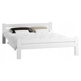 Bett, Bettrahmen, Einzelbett, Holzbett | Massivholz Kiefer | Stabil & Langlebig | erhältlich in 90x200, 120x200, 140x200 und 160x200 cm