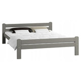 Bett, Bettrahmen, Einzelbett, Holzbett | Massivholz Kiefer | Stabil & Langlebig | erhältlich in 90x200, 120x200, 140x200 und 160x200 cm