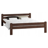 Bett, Bettrahmen, Einzelbett, Holzbett | Massivholz Kiefer | Stabil & Langlebig | erhältlich in 90x200, 120x200, 140x200 und 160x200 cm