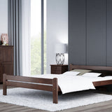 Bett, Bettrahmen, Einzelbett, Holzbett | Massivholz Kiefer | Stabil & Langlebig | erhältlich in 90x200, 120x200, 140x200 und 160x200 cm
