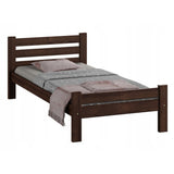 Bett, Bettrahmen, Einzelbett, Holzbett | Massives Kiefernholz | Stabil & Langlebig | 72 cm hoch | Erhältlich in 90x200, 120x200, 140x200 und 160x200 cm